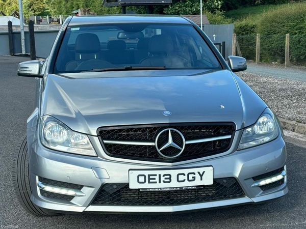 Mercedes-Benz C-Class Saloon, Diesel, 2013, Silver