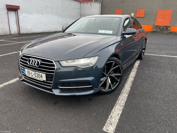 Audi A6 Saloon, Diesel, 2015, Blue