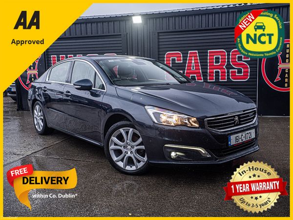 Peugeot 508 Saloon, Diesel, 2016, Blue