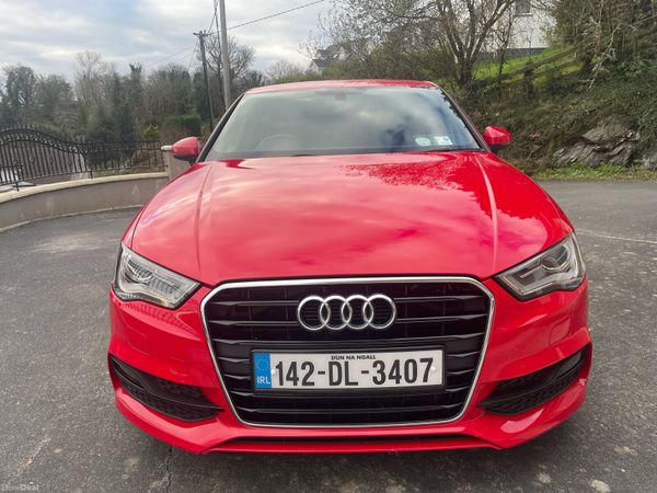 Audi A3 Saloon, Diesel, 2014, Red