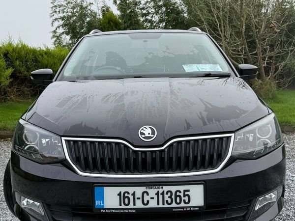 Skoda Fabia Estate, Petrol, 2016, Black