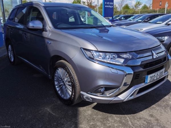 Mitsubishi Outlander SUV, Petrol Plug-in Hybrid, 2020, Grey