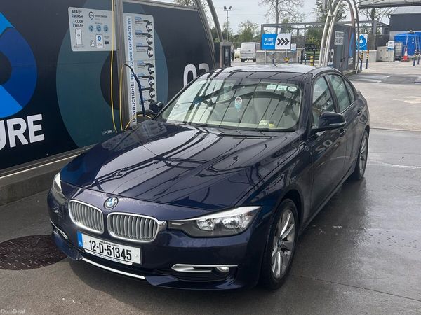 BMW 3-Series Saloon, Diesel, 2012, Blue
