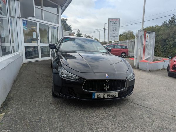 Maserati Ghibli Saloon, Diesel, 2015, Black