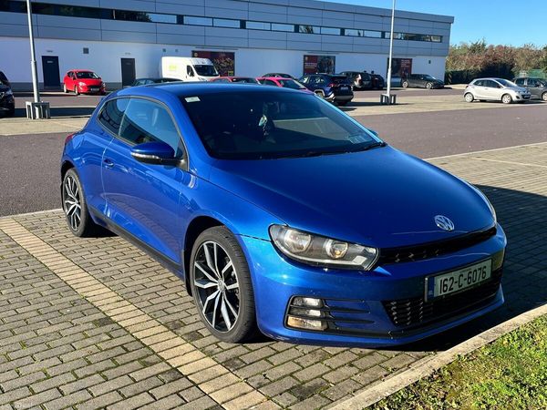 Volkswagen Scirocco Coupe, Diesel, 2016, Blue