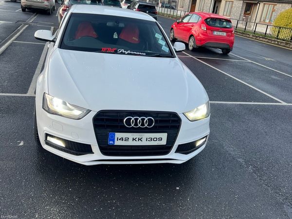 Audi A4 Saloon, Diesel, 2014, White