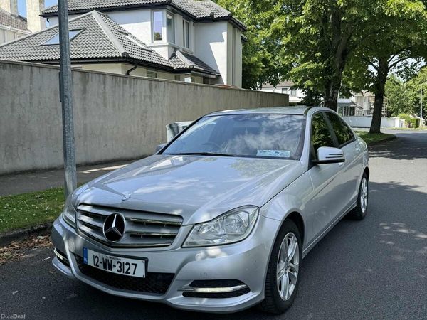 Mercedes-Benz C-Class Saloon, Diesel, 2012, Silver