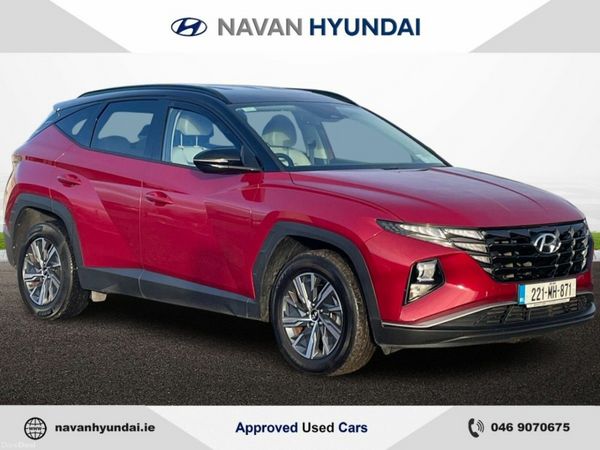 Hyundai Tucson SUV, Petrol Hybrid, 2022, Red