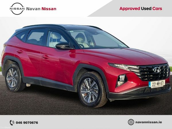 Hyundai Tucson SUV, Petrol Hybrid, 2022, Red