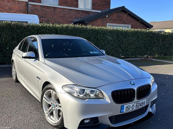 BMW 5-Series Saloon, Diesel, 2015, Silver