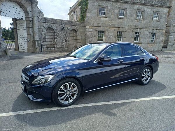 Mercedes-Benz C-Class Saloon, Diesel, 2017, Blue