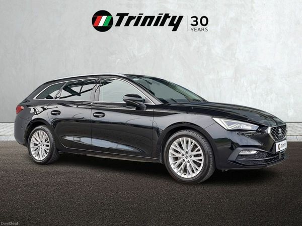 SEAT Leon Estate, Petrol Plug-in Hybrid, 2021, Black