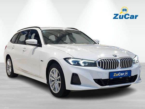 BMW 3-Series Estate, Petrol Plug-in Hybrid, 2023, White