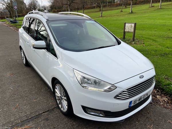 Ford Grand C-Max MPV, Diesel, 2016, White