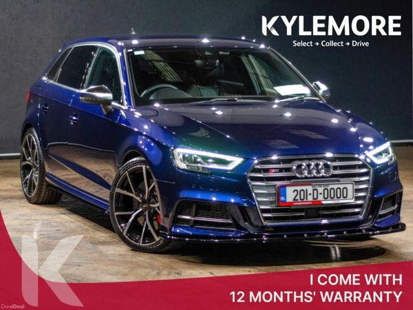 Audi S3 Hatchback, Petrol, 2020, Blue