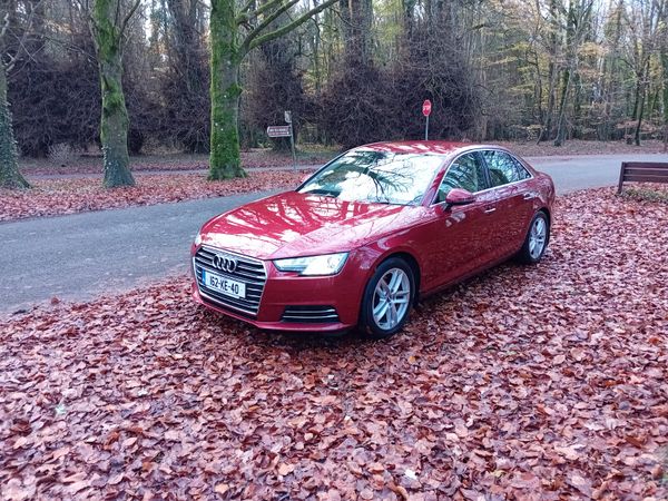 Audi A4 Saloon, Diesel, 2016, Red