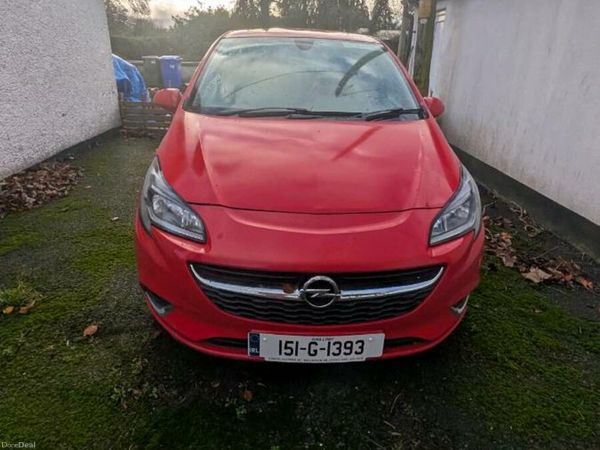 Opel Corsa Hatchback, Diesel, 2015, Red