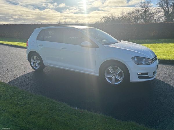 Volkswagen Golf Hatchback, Diesel, 2015, White