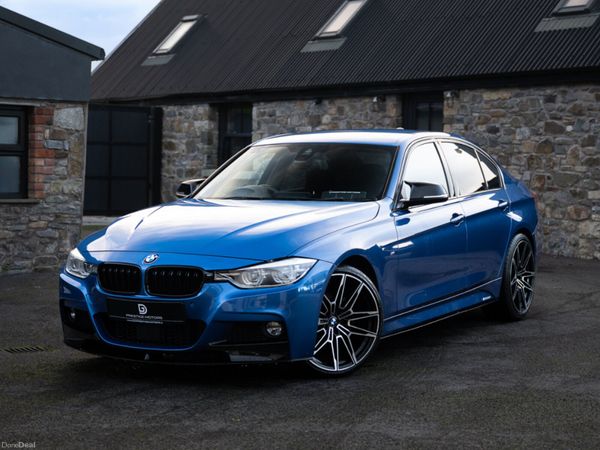 BMW 3-Series Saloon, Diesel, 2018, Blue