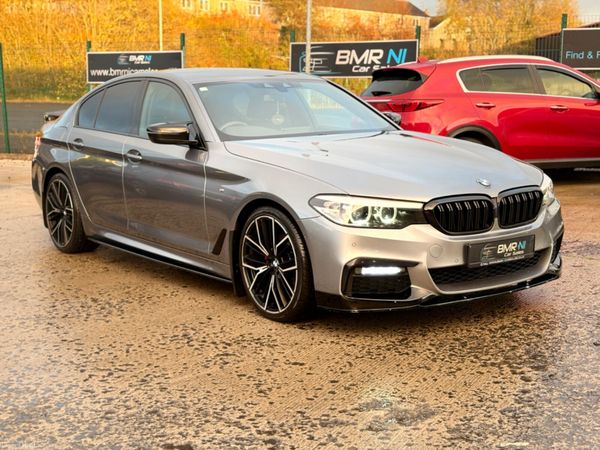 BMW 5-Series Saloon, Diesel, 2019, Blue
