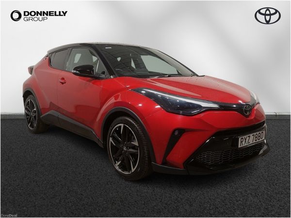 Toyota C-HR Hatchback, Petrol Hybrid, 2022, Red