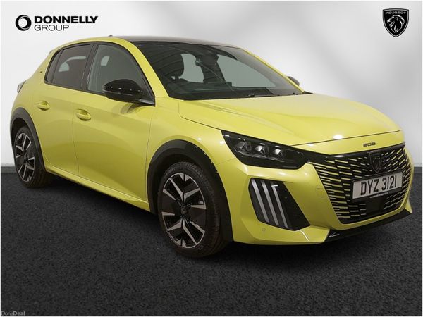 Peugeot 208 Hatchback, Petrol, 2025, Yellow