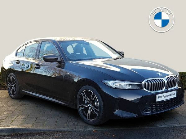 BMW 3-Series Saloon, Petrol Plug-in Hybrid, 2025, Black