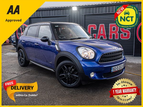 Mini Countryman Hatchback, Petrol, 2016, Blue