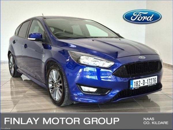 Ford Focus Hatchback, Petrol, 2018, Blue