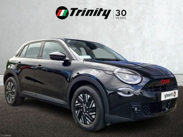 Fiat 600 Hatchback, Electric, 2025, Black