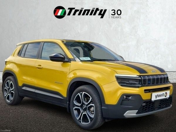 Jeep Avenger SUV, Electric, 2026, Yellow