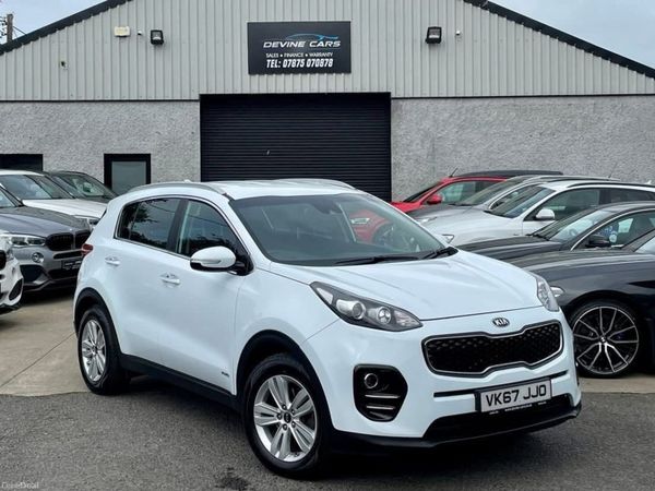 Kia Sportage SUV, Diesel, 2017, White