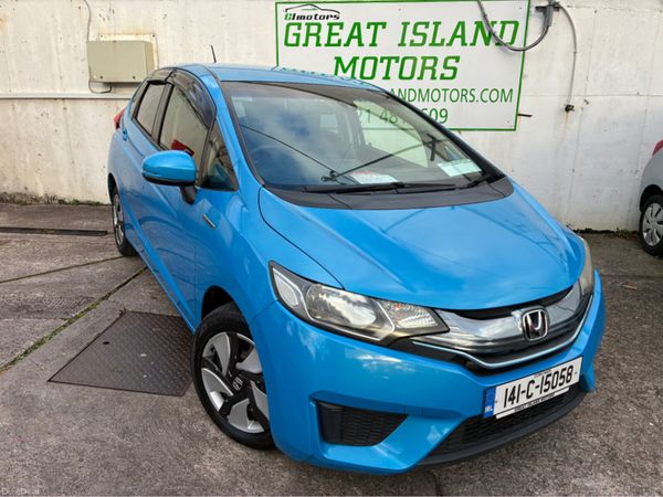 Honda Fit Hatchback, Petrol Hybrid, 2014, Blue