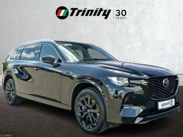 Mazda CX-80 SUV, Petrol Plug-in Hybrid, 2026, Black