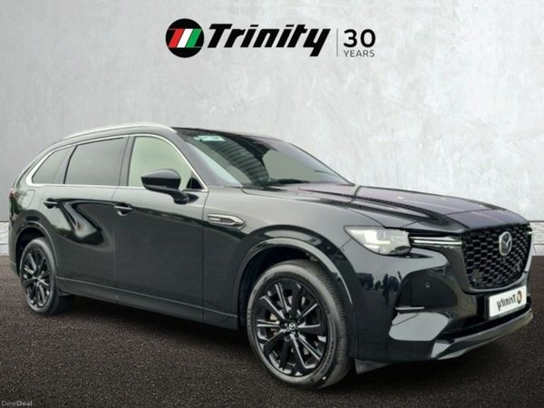 Mazda CX-80 SUV, Petrol Plug-in Hybrid, 2026, Black