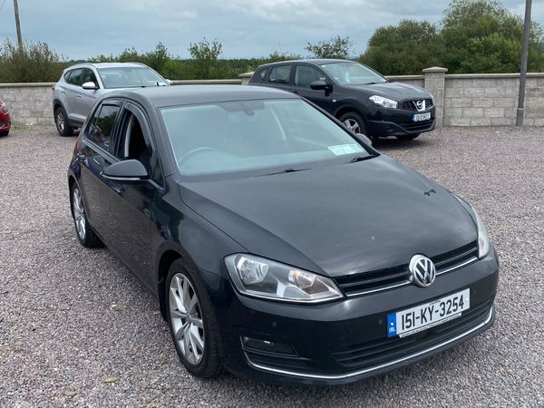 Volkswagen Golf Hatchback, Diesel, 2015, Black
