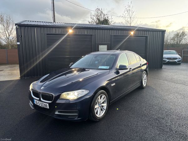 BMW 5-Series Saloon, Diesel, 2016, Blue