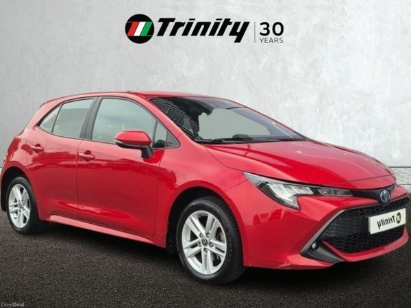 Toyota Corolla Hatchback, Petrol Hybrid, 2022, Red