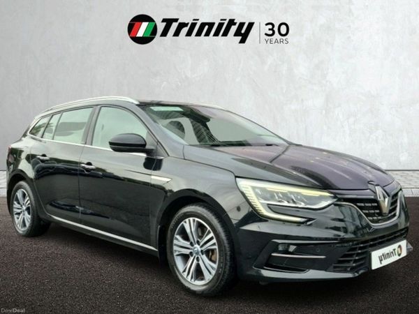 Renault Megane Estate, Petrol Plug-in Hybrid, 2021, Black