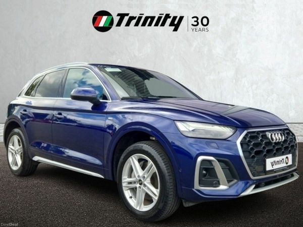 Audi Q5 SUV, Petrol Hybrid, 2024, Blue