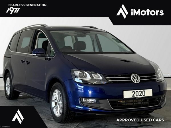 Volkswagen Sharan MPV, Petrol, 2020, Blue