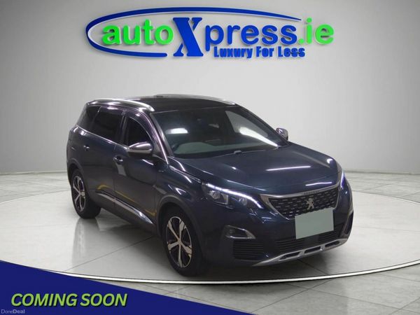 Peugeot 5008 SUV, Diesel, 2018, Blue