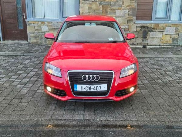 Audi A3 Hatchback, Diesel, 2011, Red