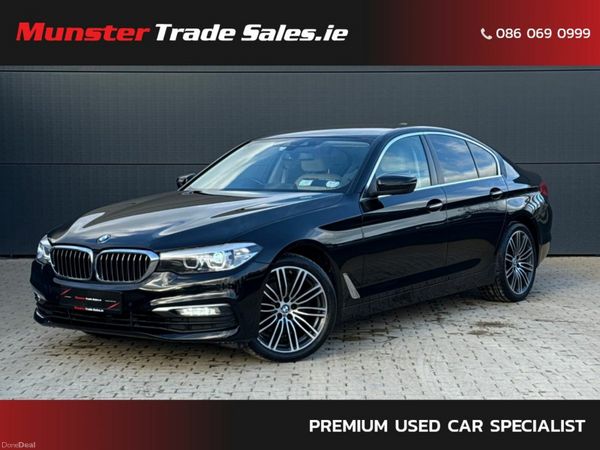 BMW 5-Series Saloon, Diesel, 2018, Black