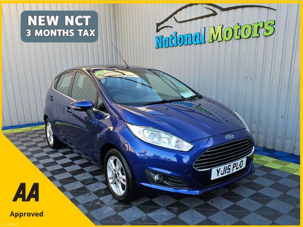 Ford Fiesta Hatchback, Petrol, 2015, Blue