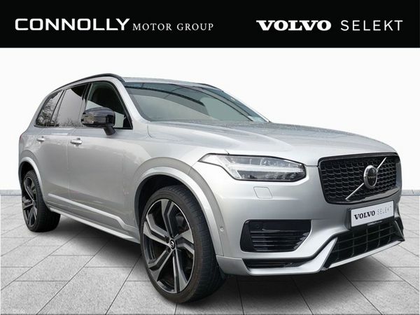 Volvo XC90 SUV, Petrol Plug-in Hybrid, 2021, Silver