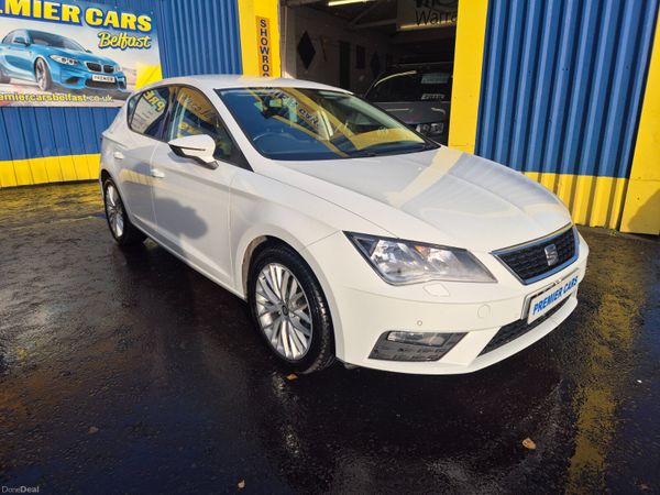 SEAT Leon Hatchback, Petrol, 2020, White