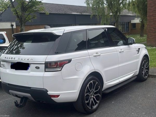Land Rover Range Rover Sport SUV, Diesel, 2017, White