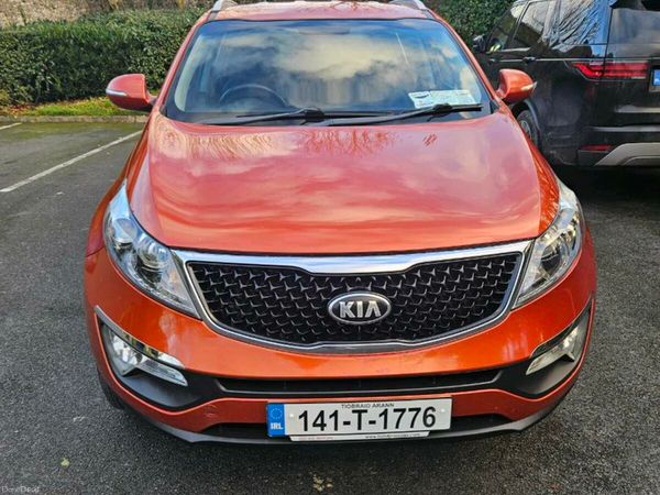 Kia Sportage SUV, Diesel, 2014, Orange