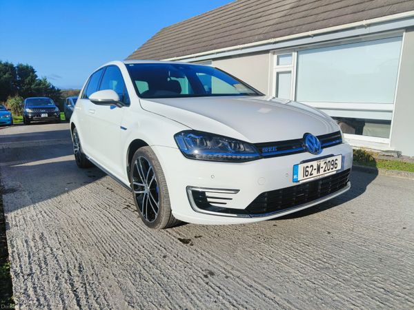 Volkswagen Golf Hatchback, Petrol Plug-in Hybrid, 2016, White